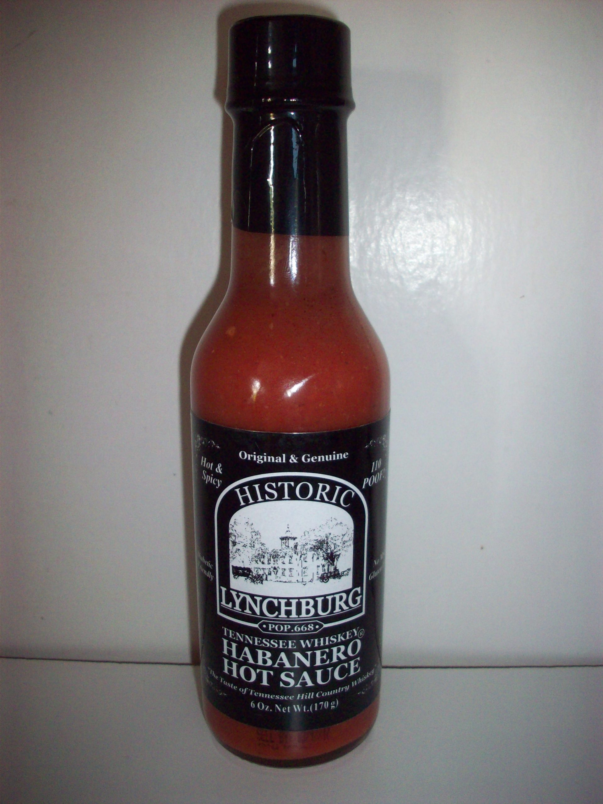 Historic Lynchburg Tennessee Whiskey Screamin’ Habanero Hot Sauce Southern Pride Gourmet Foods